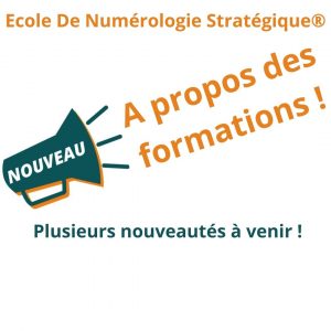 Rentrée 2023 : le programme de formation en Numérologie Stratégique® évolue !!!