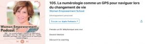 La numérologie comme un GPS pour naviguer lors d’un changement de vie -Podcast