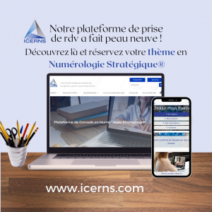 Notre site de Réservation pour faire son thème en Numérologie stratégique a fait peau neuve !